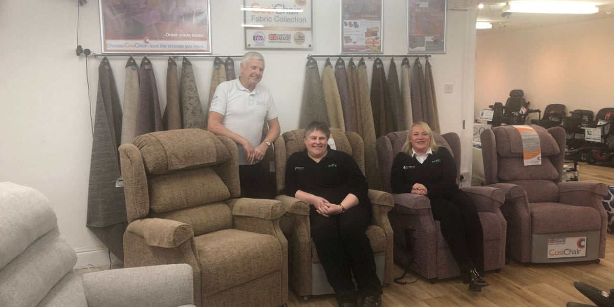 Cosi Rise & Recline Armchairs: Comfort, Support and Independence at Home - Active Mobility Ltd