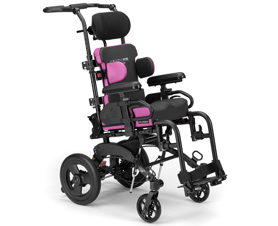 Ki Mobility Little Wave Flip XP children's tilt-in-space wheelchair