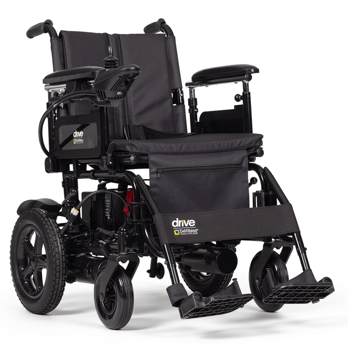 Drive Easy-Fold Folding Electric Wheelchair 12-Mile Range Compact Removable Battery - Active Mobility Ltd