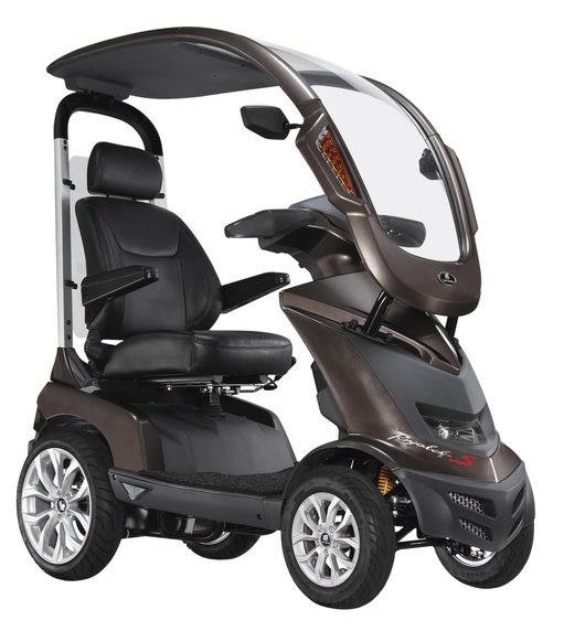 Drive Royale 4 Sport Canopy Road Mobility Scooter 8mph 37-Mile Weather Protection - Active Mobility Ltd