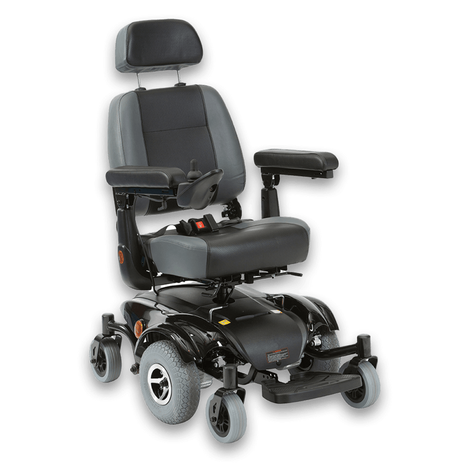 Drive Seren 6-Wheel Electric Wheelchair 21 Stone Crash Tested Front Rear Suspension - Active Mobility Ltd