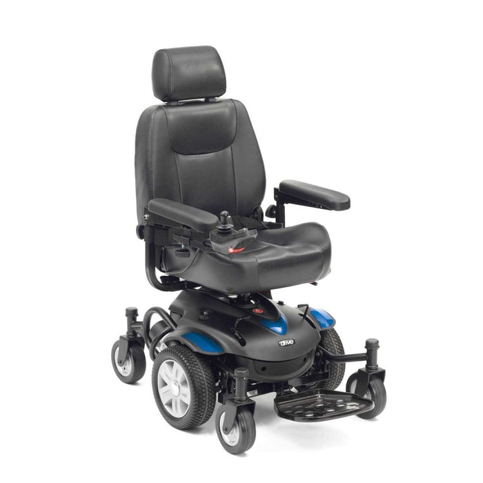 Drive Titan AXS Mid-Wheel Electric Wheelchair 19-Mile Swivel Seat Indoor Outdoor - Active Mobility Ltd