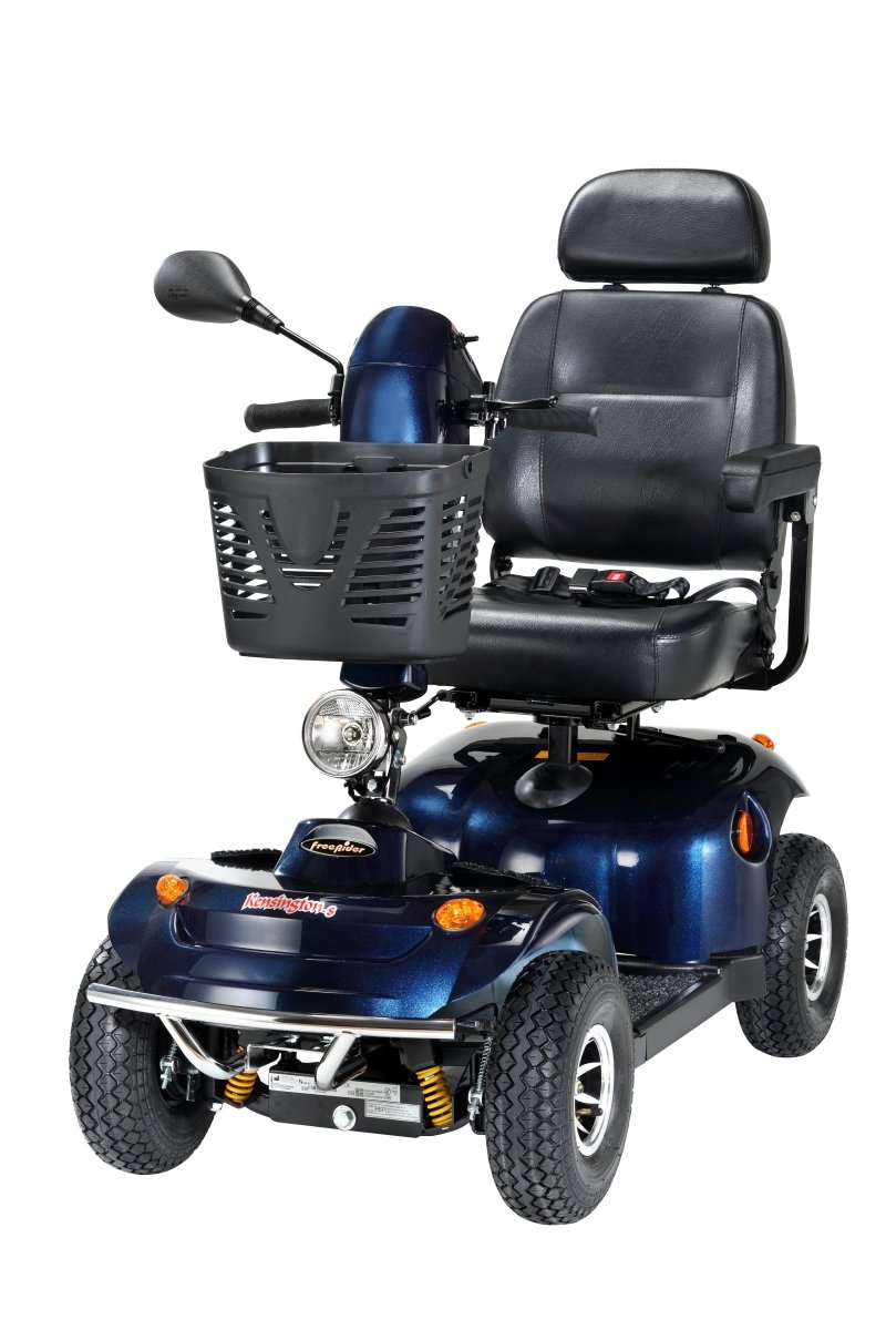 Freerider Kensington S 8mph Road Scooter 25 Stone 13 Inch Wheels 4.5 Inch Clearance - Active Mobility Ltd