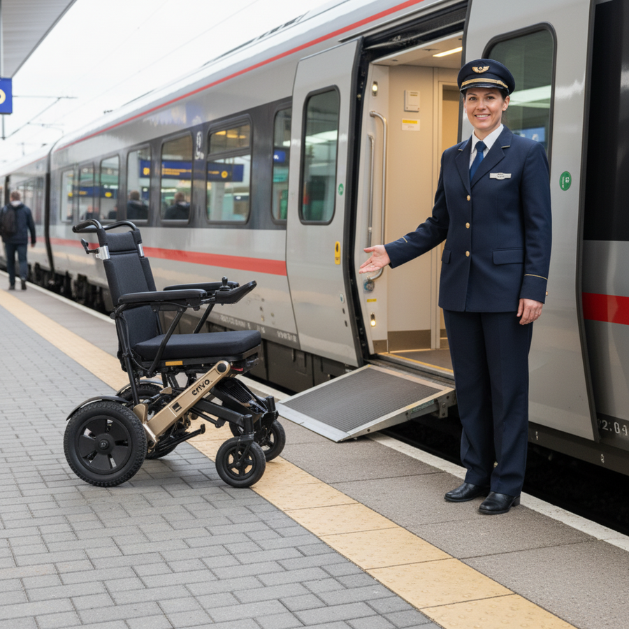 Invacare Alber Erivo - Folding Powerchair - Active Mobility Ltd
