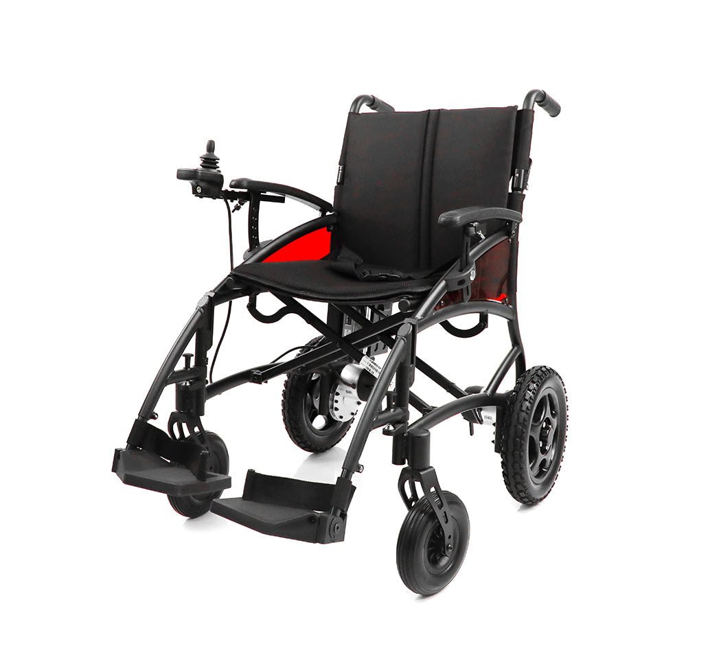 Karma I Plus Power Folding Electric Wheelchair Airline-Friendly Battery Travel - Active Mobility Ltd