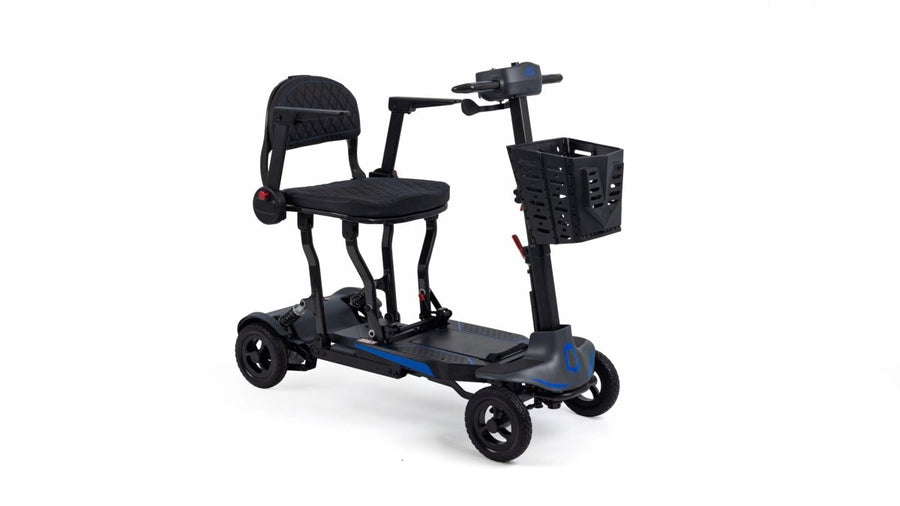 Monarch Supa Carbon Lite 13kg NFC Folding Scooter 4mph Full Suspension Airline - Active Mobility Ltd