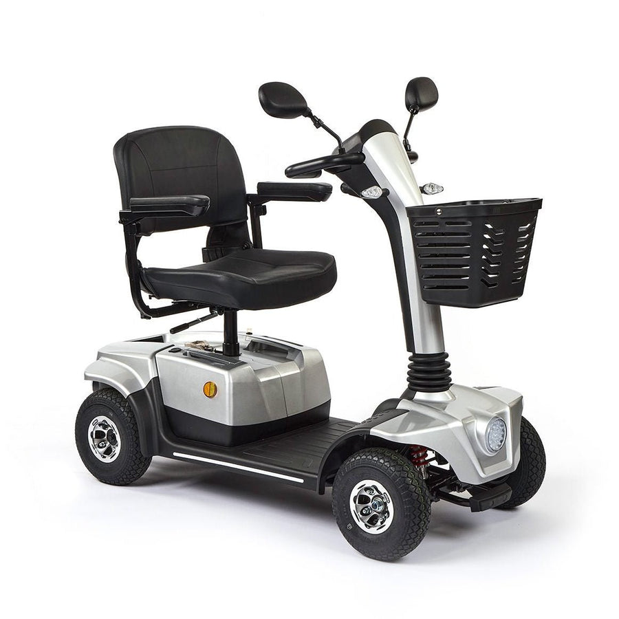Motion Healthcare eMove 4 Pavement Scooter 4mph 26-Mile Range 23.5 Stone Budget - Active Mobility Ltd