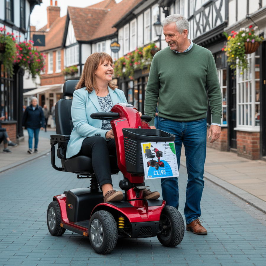 Pre - Owned Pride Colt Deluxe 2.0 – Mobility Scooter - Active Mobility Ltd
