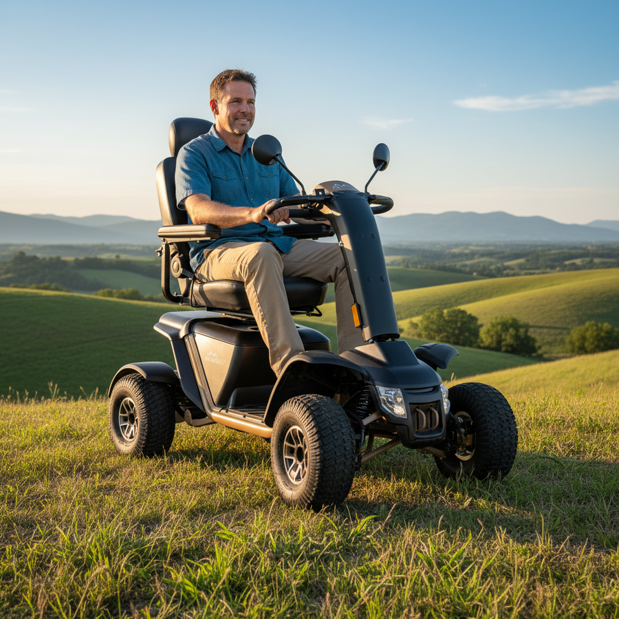 Pride Wrangler 2 – All - Terrain Mobility Scooter - Active Mobility Ltd