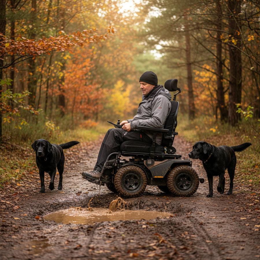 Quantum Outback – Electric Wheelchair - Active Mobility Ltd