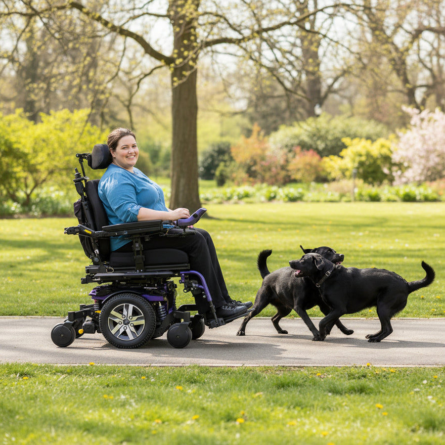 Quantum Q6 Edge 2.0 HD – Electric Wheelchair - Active Mobility Ltd