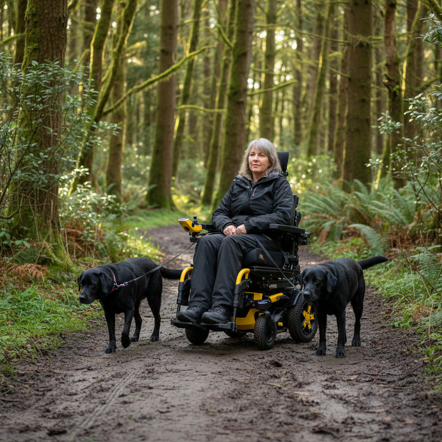 Quantum R - Trak – Electric Wheelchair - Active Mobility Ltd