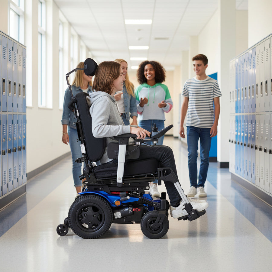 Quickie Q300 R Kids & Teens Electric Wheelchair - Active Mobility Ltd