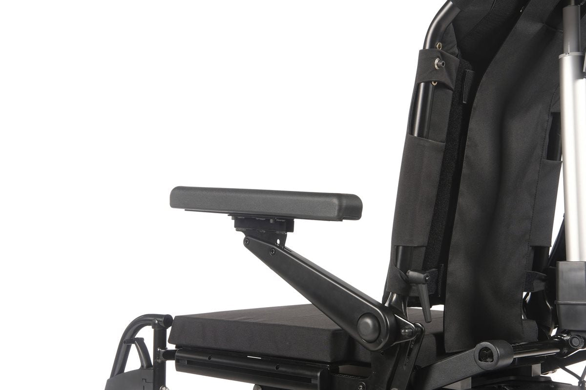 QUICKIE Q400 M Sedeo Lite Electric Wheelchair Indoor Outdoor Mid-Wheel Drive - Active Mobility Ltd