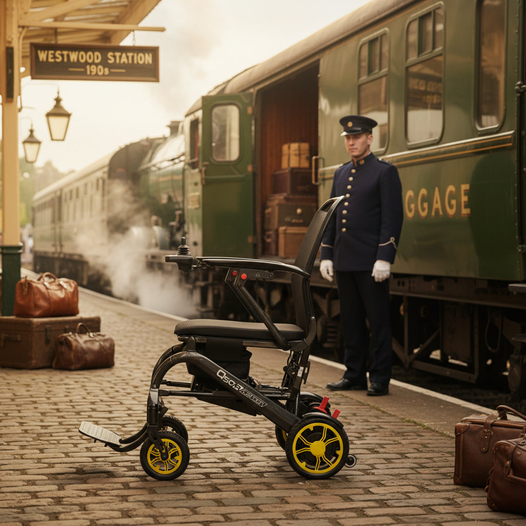 Quickie Q50 R Carbon Electric Wheelchair - Active Mobility Ltd