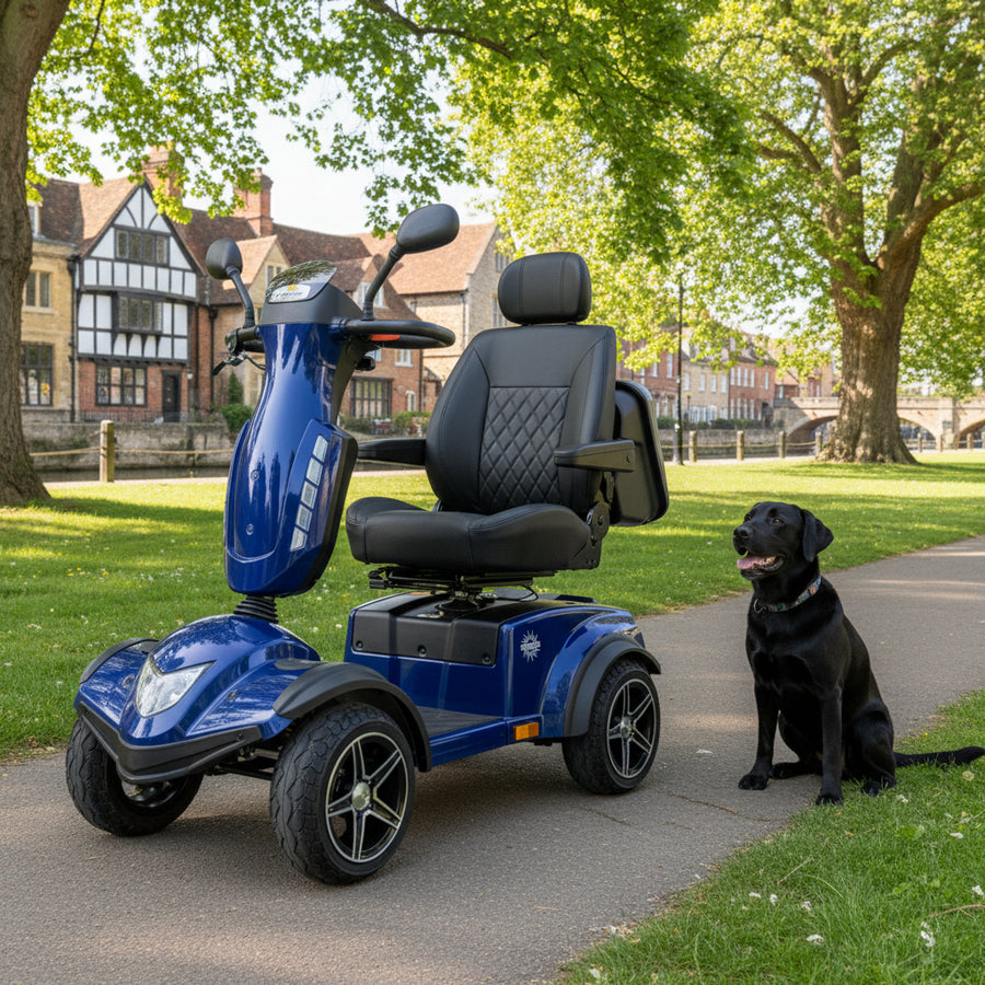 Scooterpac Ignite Sport Mobility Scooter – Luxury Class 3 Scooter with Sporty Edge - Active Mobility Ltd