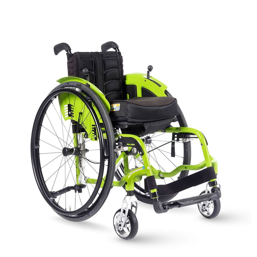 ZIPPIE Youngster 3 Children's Folding Wheelchair Lightweight Growth-Adjustable Crash Tested - Active Mobility Ltd