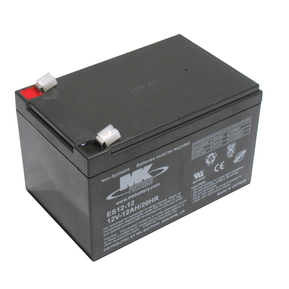 MK Battery 12V 50AH Sealed Lead Acid (Pair) Batteries - MK Battery
