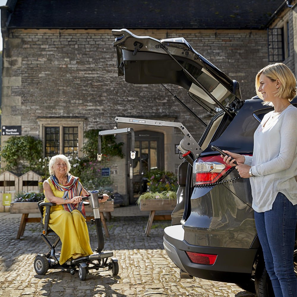 AutoChair Hoists for Folding Scooters - Active Mobility Ltd
