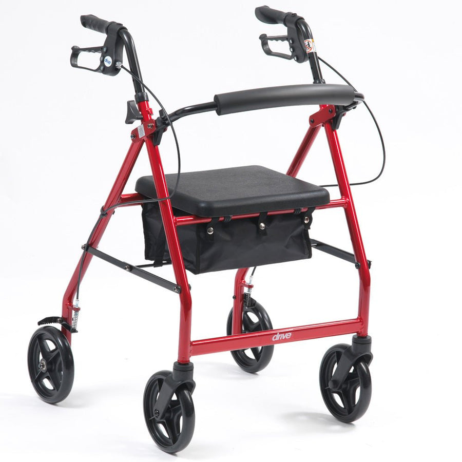 Drive Lightweight Rollator with Bag and 8" Wheels - Active Mobility Ltd