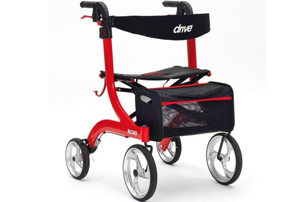 Drive Nitro 4 wheel rollator - Active Mobility Ltd