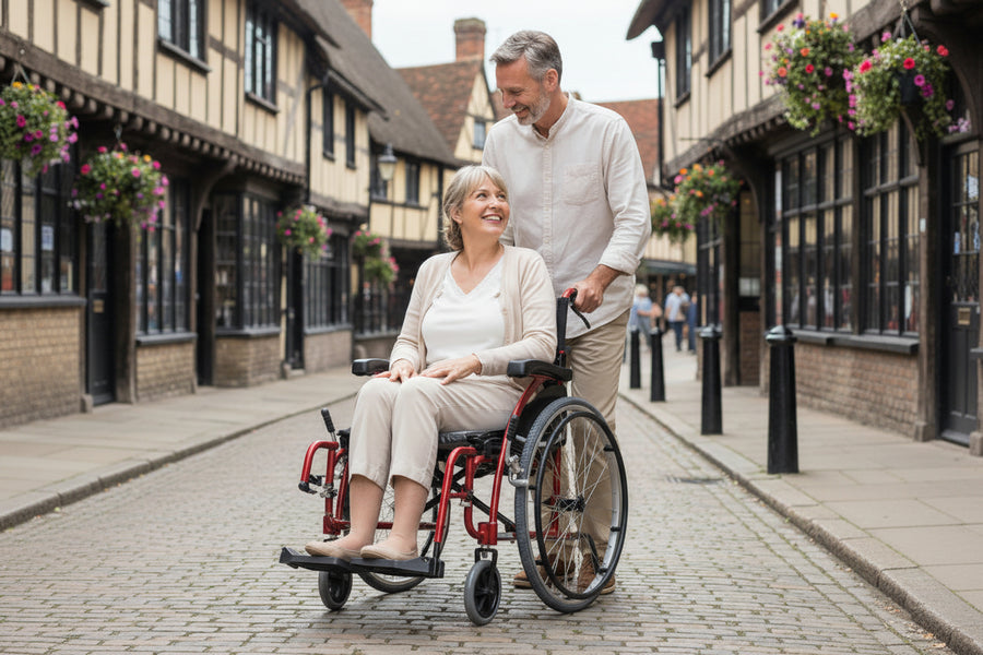 Karma Ergo 115 Self - Propel Wheelchair - 20" seat width - Active Mobility Ltd