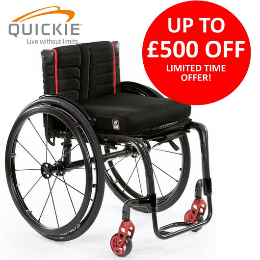 Quickie Krypton Carbon Folding Active Wheelchair - Active Mobility Ltd