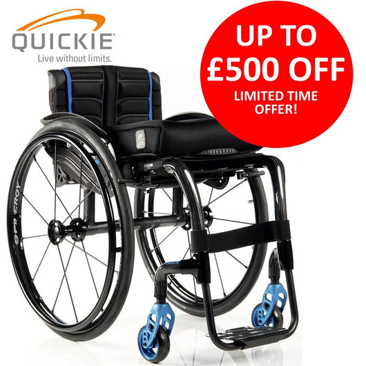 Quickie Krypton Carbon Rigid Active Wheelchair - Active Mobility Ltd