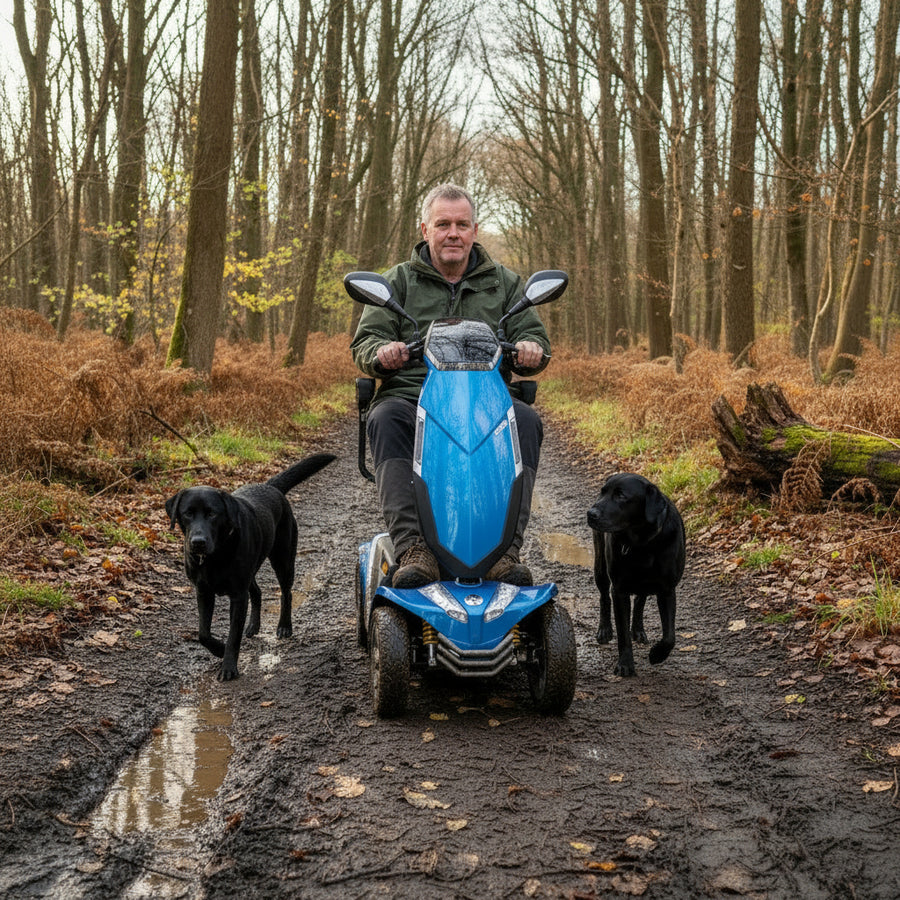 Vecta Sport Compact 8mph Mobility Scooter - Active Mobility Ltd