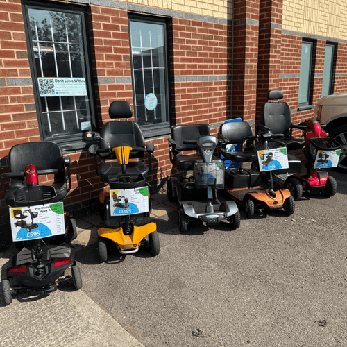 What are the different type of mobility scooters