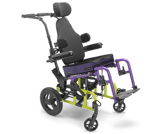 Ki Mobility Little Wave Arc children's tilt-in-space wheelchair