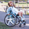 Ki Mobility Little Wave Clik XP children's wheelchair