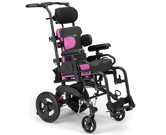 Ki Mobility Little Wave Flip XP children's tilt-in-space wheelchair