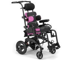 Ki Mobility Little Wave Flip XP children's tilt-in-space wheelchair