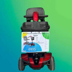 Pre-Owned Pride Elite Traveller Sport - Portable Mobility Scooter