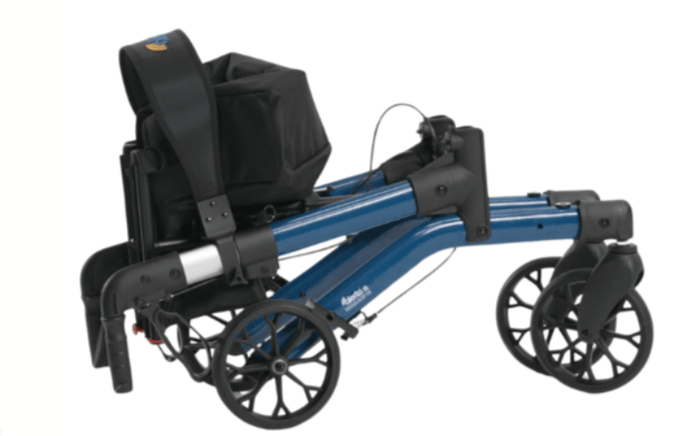 ALT - R006 Four - Wheel Aluminium Rollator – Lightweight Folding Walker - Active Mobility Ltd