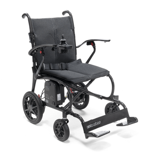 Drive AeroCarbon Carbon Fibre Folding Electric Wheelchair 12kg Airline Approved - Active Mobility Ltd