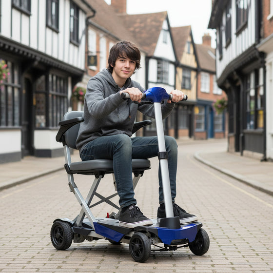 Drive Manual Fold Scooter – Folding Mobility Scooter - Active Mobility Ltd