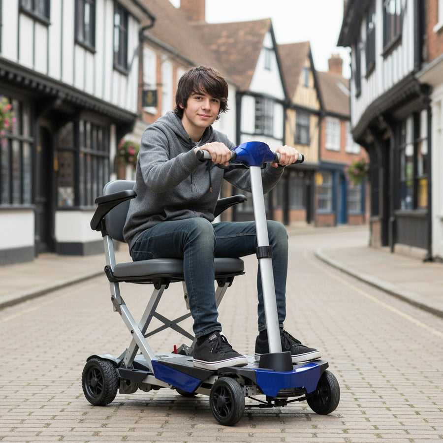 Drive Manual Fold Scooter – Folding Mobility Scooter - Active Mobility Ltd
