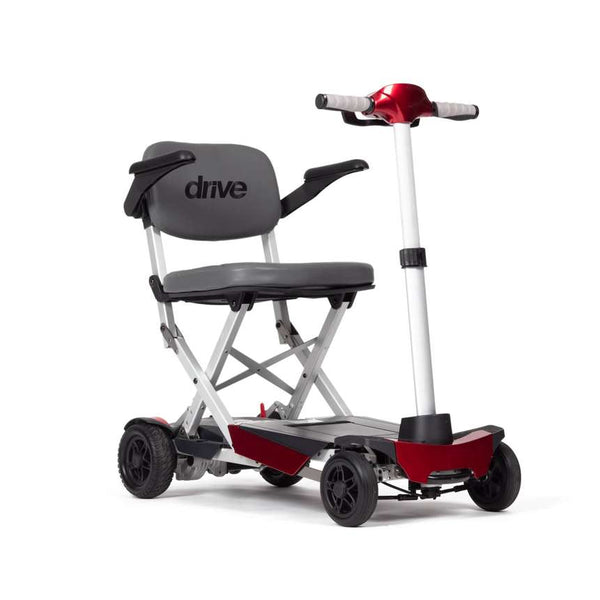 Drive Manual Fold Plus Lightweight Mobility Scooter 19.8kg 9-Mile Airline Safe