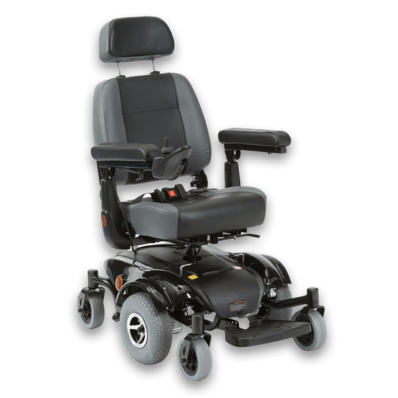 Drive Seren 6-Wheel Electric Wheelchair 21 Stone Crash Tested Front Rear Suspension - Active Mobility Ltd