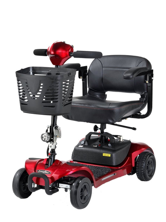 Freerider Ascot Foldable Scooter 4mph 21 Stone 5-Piece 270W Motor 48 Inch Turn - Active Mobility Ltd