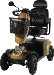 Freerider FR1 Cruiser 8mph Road Scooter 25 Stone 30-Mile 950W 100Ah USB Gold Premium - Active Mobility Ltd