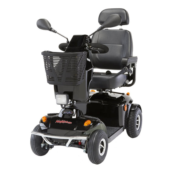 Freerider Mayfair 8 Deluxe 8mph Road Scooter 25 Stone Front Rear Suspension 10 12 Inch Wheels - Active Mobility Ltd