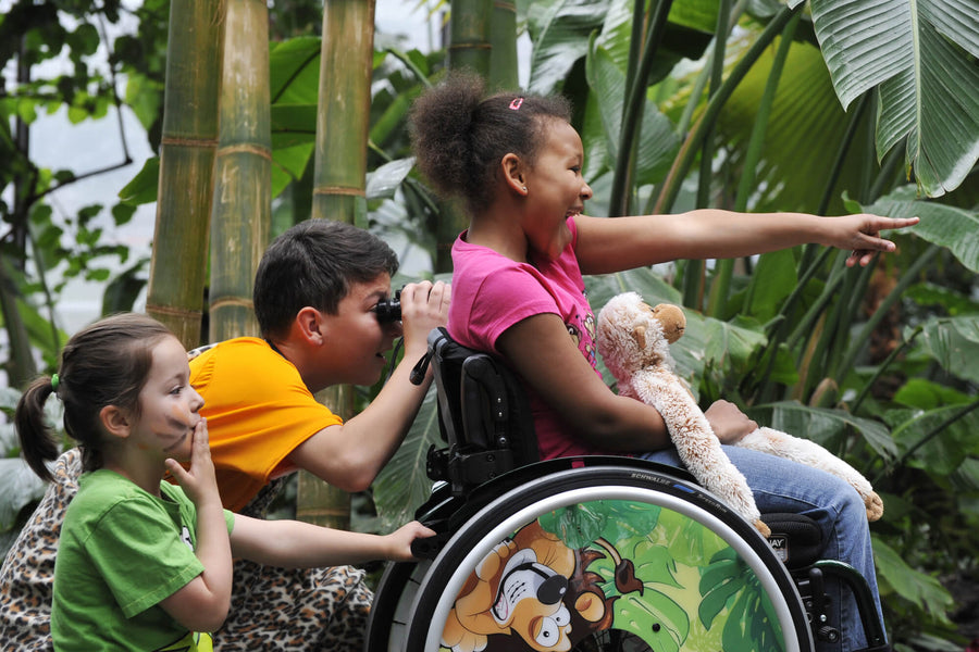 ZIPPIE Simba children's rigid wheelchair