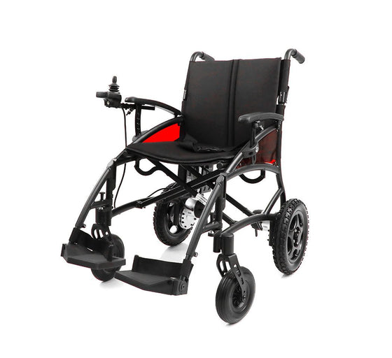 Karma I Plus Power Folding Electric Wheelchair Airline-Friendly Battery Travel - Active Mobility Ltd