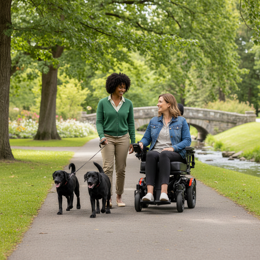 Karma Leon R Sling – Electric Wheelchair - Active Mobility Ltd