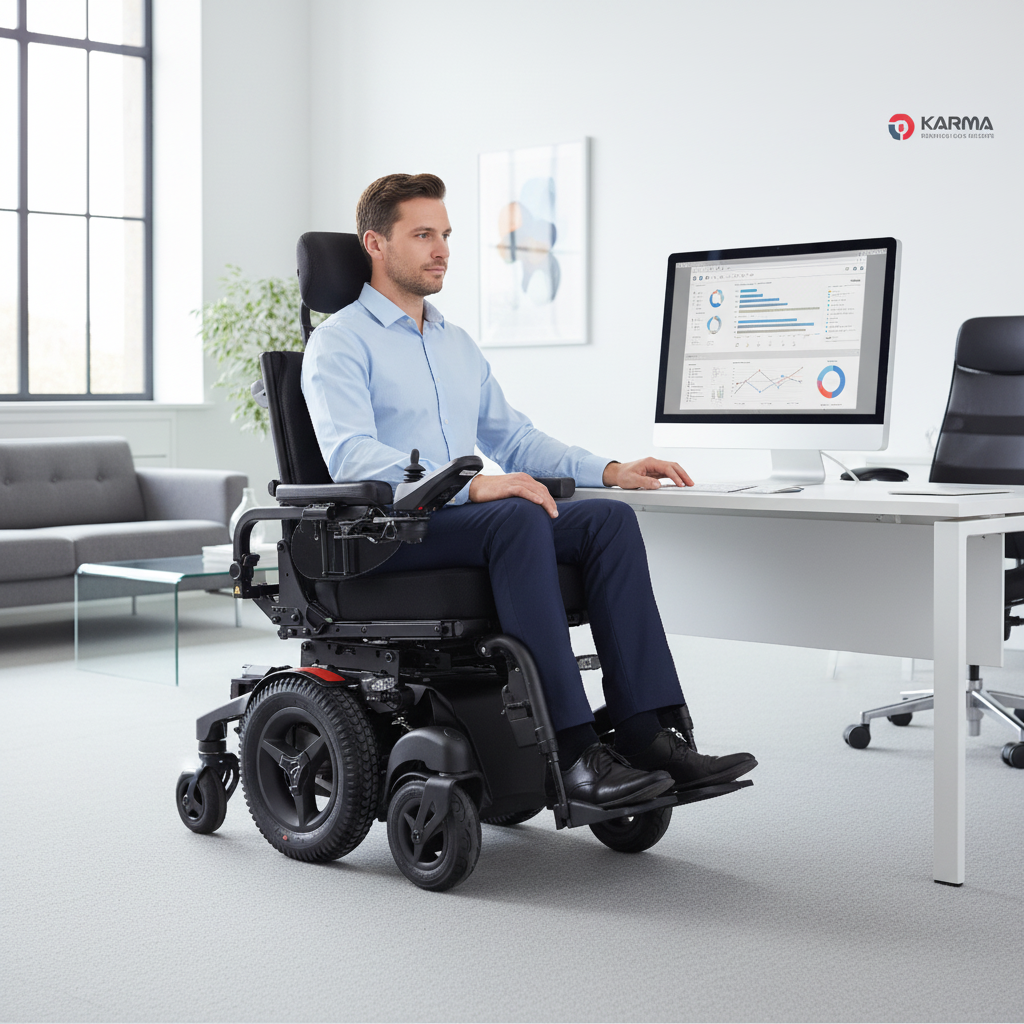 Karma Morgan M Sling – Electric Wheelchair - Active Mobility Ltd