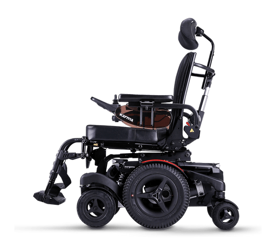 Karma Morgan M Sling Mid-Wheel Electric Wheelchair Power Positioning Indoor Outdoor - Active Mobility Ltd