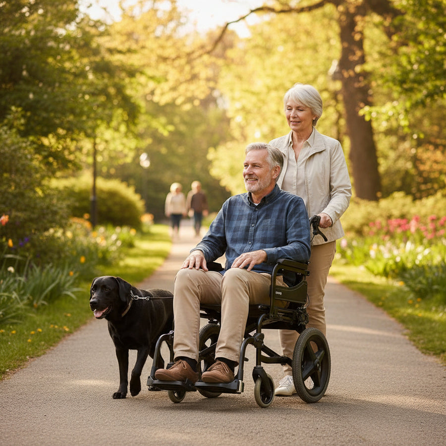 Karma Sparrow 2 Transit Wheelchair - Active Mobility Ltd